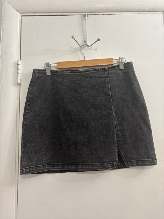 wild fable Dresses & Skirts - Washed Black Denim Mini Skirt